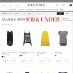Decjuba All Sale Tops $30 and under - Sale Starts Now