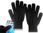 200pcs $0.01 for Daily Deal 3-Fingertip Touch Screen Knit Gloves (Black) @ FocalPrice