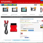 ($65 Shiped by DHL) DS708 Main Cable and OBDII 16pin Adapter @Autelscanner.com