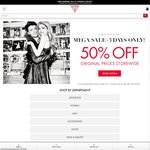 50% off Guess Australia Online and in Stores
