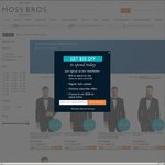 Moss Bros Suits $71.40 (Was $381) 48 Hours Flash Sale Delivery Included