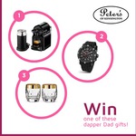 Win a DeLonghi Nespresso Coffee Machine, TW Steel Watch or a Waterford Tumbler Set from Peter's of Kensington