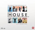 House M.D, Season 1-8, Blu Ray, $102.46 (Free Shipping) at Zavvi