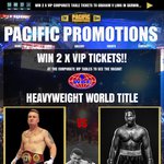 Win 2 VIP Tickets to The Heavyweight World Title Fight Event in Darwin on Saturday 27th February