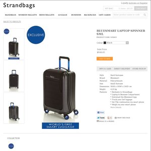 strand bags suitcases