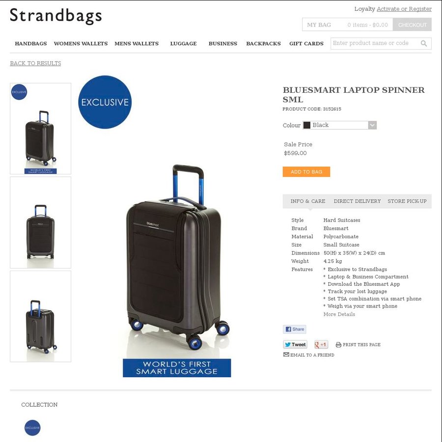 Strandbags cheap luggage sets