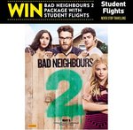Win 1 of 10 Bad Neighbours Pack (Includes DVD + Movie Tickets) from Student Flights [Instagram]