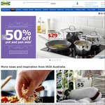 IKEA - 50% off Pot and Pan Sets, 20% off ALL Pendant Lamps (Starts 24/6/16) & 30% off Selected Hemnes Furniture (Starts 4/7/16)