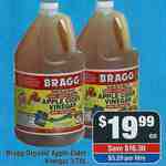 45% off Bragg Organic Apple Cider Vinegar 3.78L $19.99 ($5.29/L) @ Leo's Fine Food & Wine [MEL]