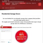 Up to 23% OFF Residential Garage Doors, Starts from $635.76, below The Retails Price @Araccess.com.au [Melb Metro]