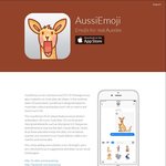 AussiEmoji (iOS) $1.49 Launch 50% off