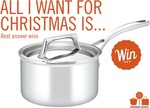 Win an Essteele Per Sempre 16cm/1.8L Covered Saucepan (Valued at $199.95) from Cookware Brands