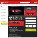 Win a 5N Trip for 2 to the NBA Finals Worth $13,000 from ESPN [Except WA]