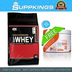 ON Whey Protein Gold Standard 4.5kg + FREE Developt FatBurn 30SV $132.07 + Free Shipping @ Suppkings eBay