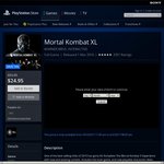 Mortal Kombat XL $24.95 @ Aus PSN Store