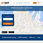 [FREE] 1 Year Free GoGet GoStarter Membership (Normally $49)