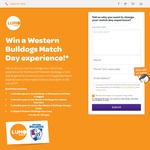 Win 1 of 3 Western Bulldogs Match Day Experiences Worth $1,325 from Lumo Energy [VIC]