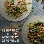 $6 Burritos at All Perth Zambrero Stores (23/8 12pm-8pm)