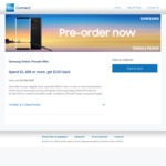 AmEx Offer: Spend $1499 or More & Get $150 Back @ Samsung Australia
