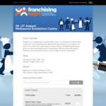 FREE Ticket @ Melbourne Franchising & Business Opportunities Expo (26/27 August)