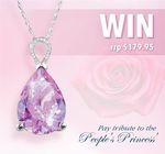 Win a Diana, Princess of Wales Diamonesk® Pendant Worth $179.95 from Bradford Exchange [Facebook Entry]