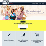 Free Membership for International Shipping @ Shop and Ship (Worth $20)