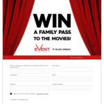 Win 1 of 50 Sets of Four Event/Village Cinemas Movie Tickets from Nine Network