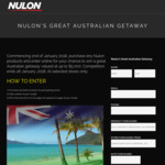 Win a $5000 Flight Centre Voucher From Nulon (Purchase Nulon)