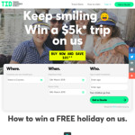 Win a $5,000 Travel Voucher with TID (Travel Insurance Direct)
