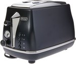 DeLonghi Toaster 2/4 Slice $31.20 / $55.60 | DeLonghi Kettle $49 / $51.60 @ Amazon AU