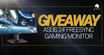 Win an ASUS 24" FreeSync Gaming Monitor from Shadowtech