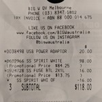 [VIC] Sodastream Spirit + 1L Carbonating Bottle Twin Pack for $98 (Was $114) @ Big W (QV Melbourne)