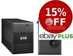 Eaton 5E Line Interactive 650VA UPS $63.20 Delivered (eBay Plus) - Shopping Express