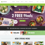 5 Meals + 2 Free Meals for $39.80 Delivered @ Youfoodz