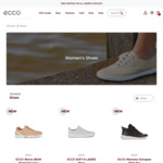 ECCO Women's Shoes 15% off Full Price Shoes