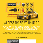 Win The Ultimate 2019 Formula 1® Rolex Australian Grand Prix Experience Valued at $3,225.45 with VicRoads Custom Plates [VIC]