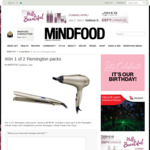 Win 1 of 2 Remington Packs Worth $199.90 from MiNDFOOD