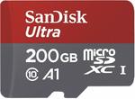 SanDisk Ultra 200GB MicroSD UHS-I CARD $40.23 + Delivery (Free with Prime and $49 Spend) @ Amazon US via AU