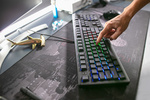 Win a Full-Size Keystone Analog Mechanical Keyboard & a Set of GMK Merlin Keycaps from KONO