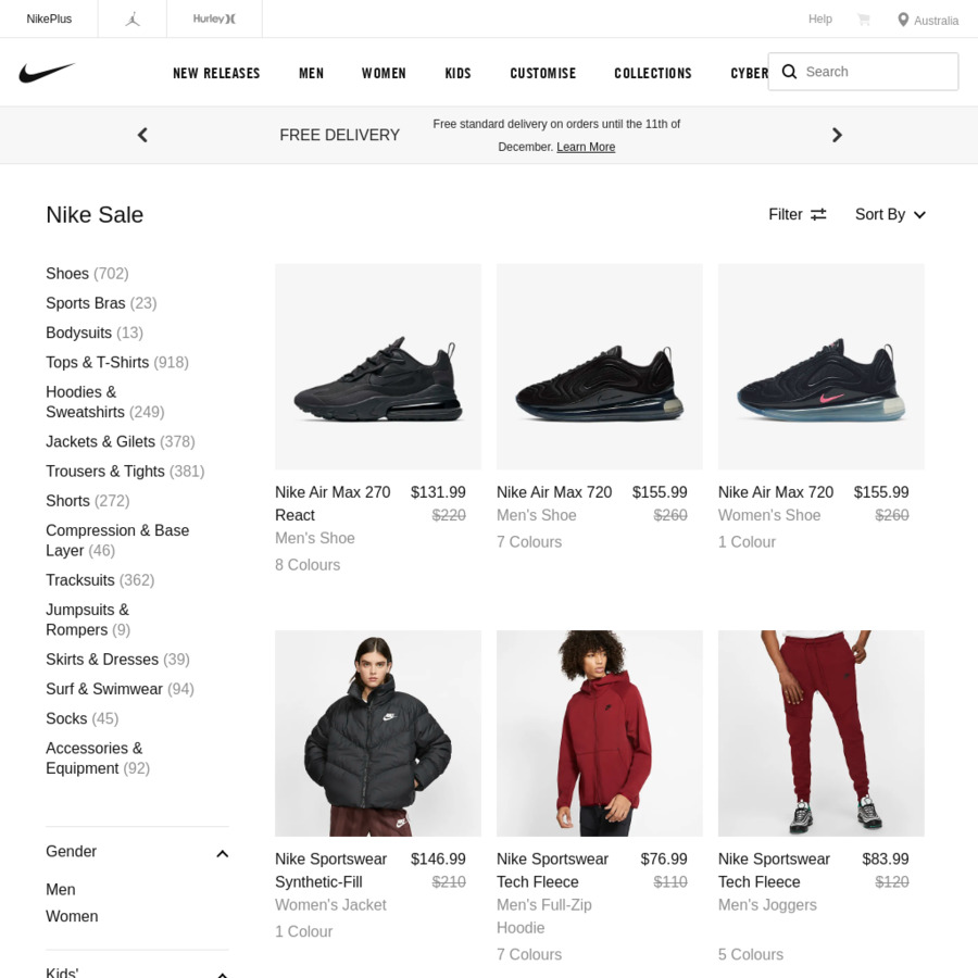 nike promo code ozbargain