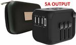 [Prime] Universal Travel Adapter with 4 USB Port (High-Speed 5 Amps) + Case $22.49 Delivered @ Travel Pal Amazon AU