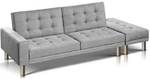 Grey 3 Seater Sofa Bed $559 with Free Delivery (RRP $1029) @ Home on The Swan