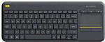 Logitech K400 Plus Black Wireless Touch Keyboard - $12 C&C or + Delivery @ Skycomp Technology