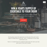 Win a Year’s Supply of Cocktails Worth $1,300 from Cocktail Porter