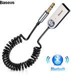 Baseus USB 3.5mm Jack Aux Bluetooth Receiver Speaker for Car Audio Music AU $12.15 Delivered @ eSkybird