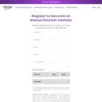 Free: Incontinence Pack Delivered (Valued $19.99) @ Always Discreet