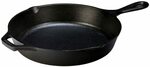 Lodge L8SK3 10.25 Inch Cast Iron Skillet with Helper Handle $28.25 + Delivery ($0 with Prime & $49 Spend) @ Amazon US via AU
