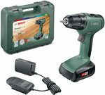 Bosch Cordless Drill Driver UniversalDrill 18 (1 Battery, 18 Volt System, 1.5 Ah, in Case), Green - $92.90 Delivered @ Amazon AU