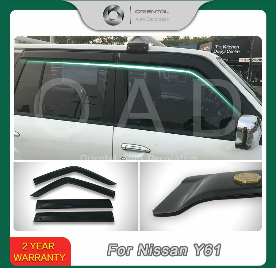 Weather Shields Fits Nissan Patrol Y60, Y61, Y62 Models from $49 ...