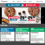 50% off Large Premium, Traditional Pizzas @ Domino's App (Selected Stores)